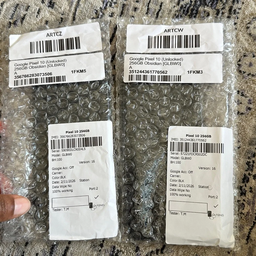Google Pixel 10 Obsidian Smartphone